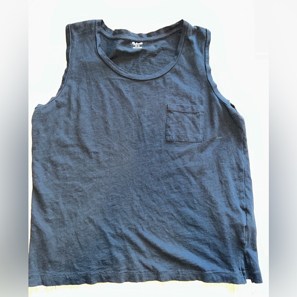 Madewell  Black Tank Top